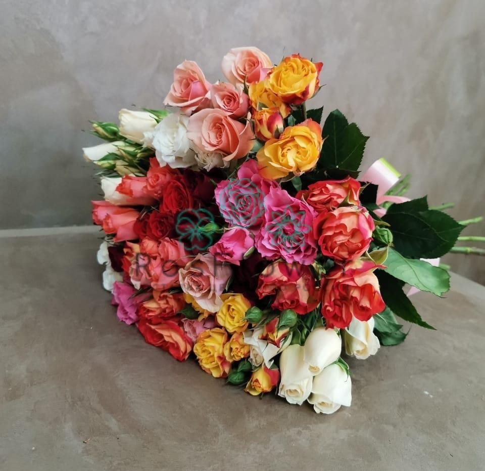 Букет цветов из: Розы в Новогуровском