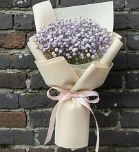 Букет цветов из:  Гипсофила в Новогуровском