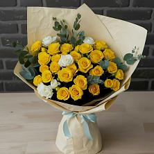 Букет цветов из:  Розы в Новогуровском