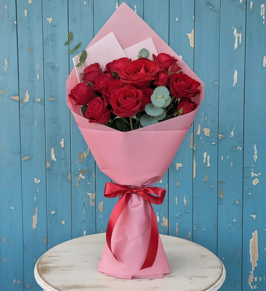 Букет цветов из: Розы в Новогуровском