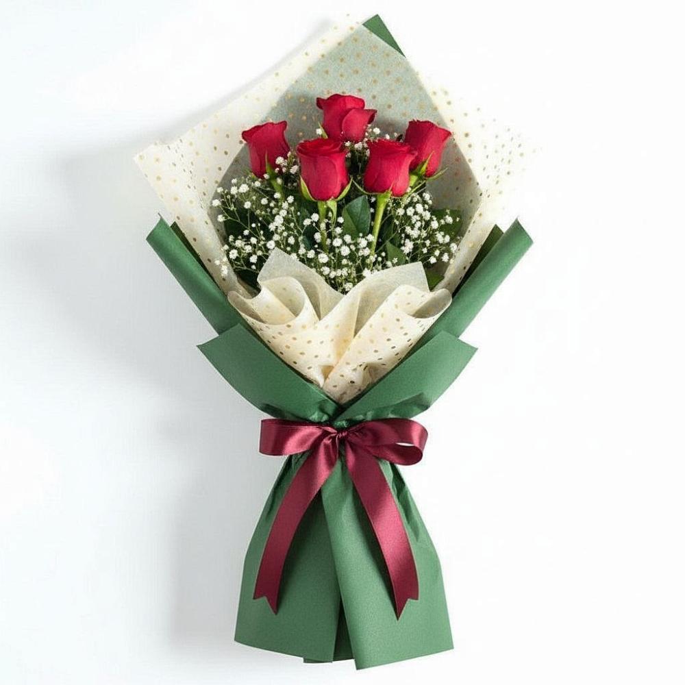 Букет цветов из: Розы в Новогуровском