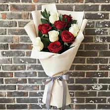 Букет цветов из:  Розы в Новогуровском