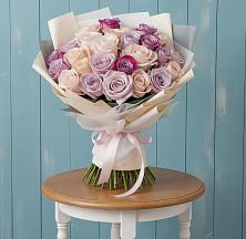 Букет цветов из:  Розы #REPLACE_PRED# Новогуровском