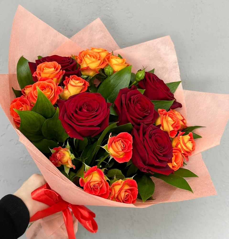 Букет Любовь и восторг в Новогуровском