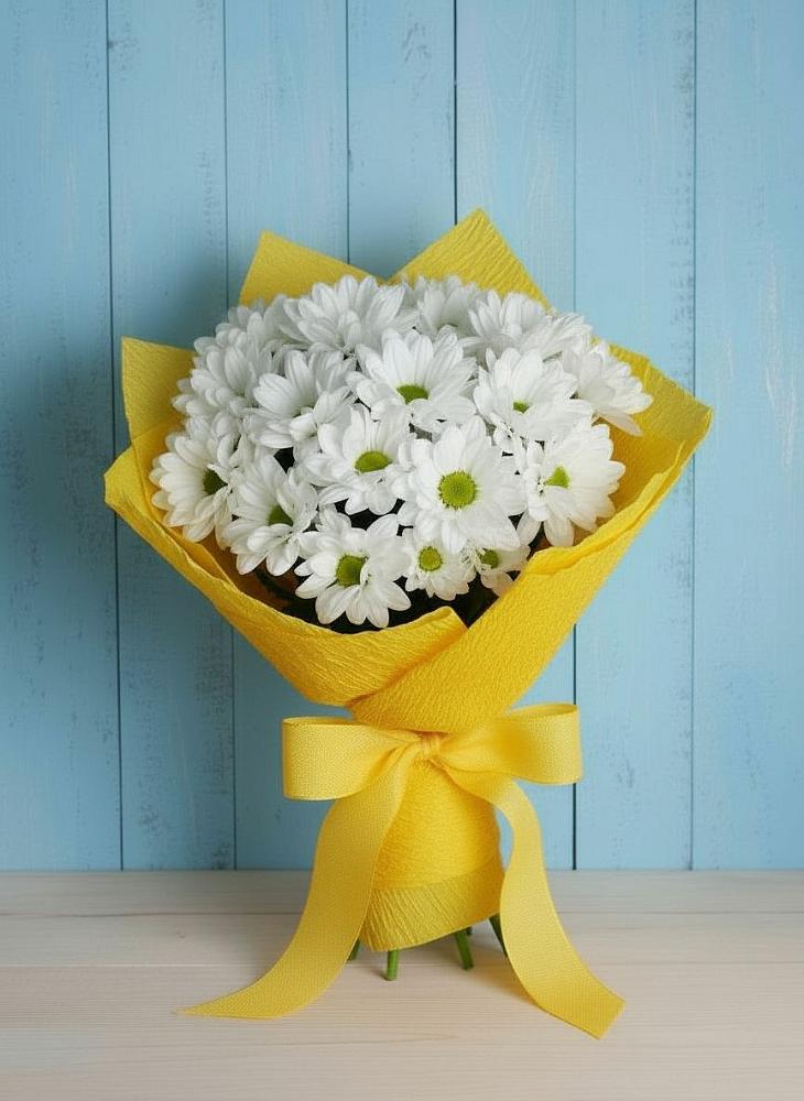 Букет цветов из: Хризантемы в Новогуровском