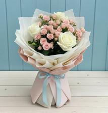 Букет цветов из:  Розы в Новогуровском