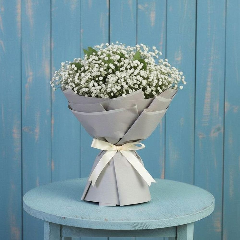 Букет цветов из: Гипсофила в Новогуровском