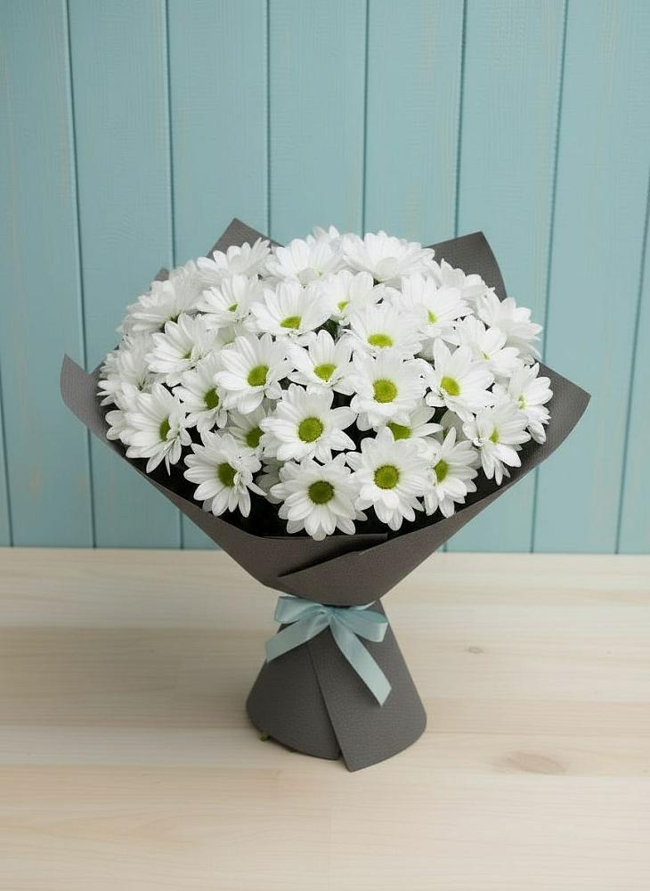 Букет цветов из: Хризантемы в Новогуровском