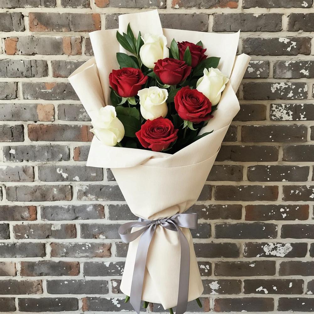 Букет цветов из: Розы в Новогуровском