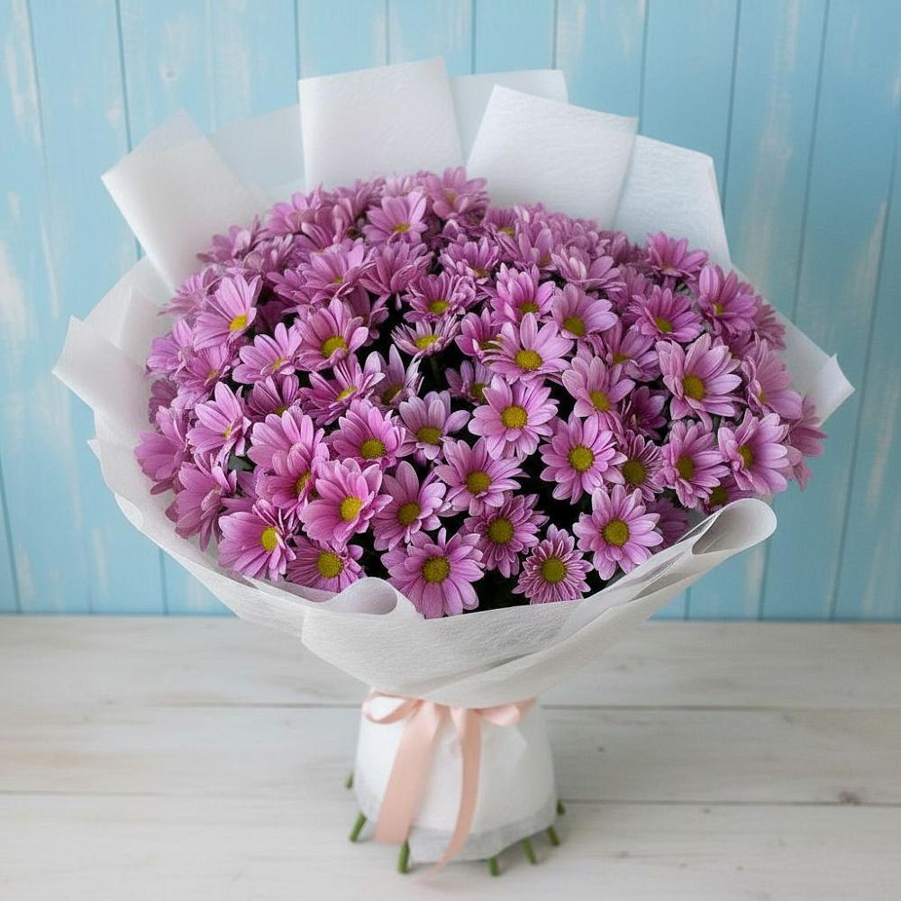 Букет цветов из: Хризантемы в Новогуровском