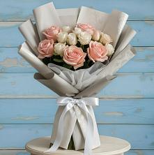 Букет цветов из:  Розы в Новогуровском