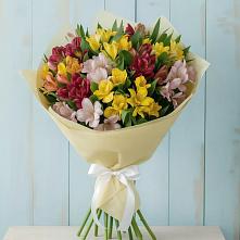 Букет цветов из:  Альстромерии в Новогуровском