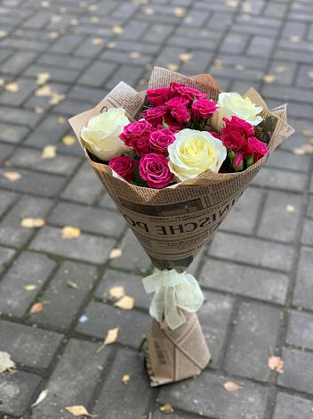 Букет цветов из: Розы в Новогуровском