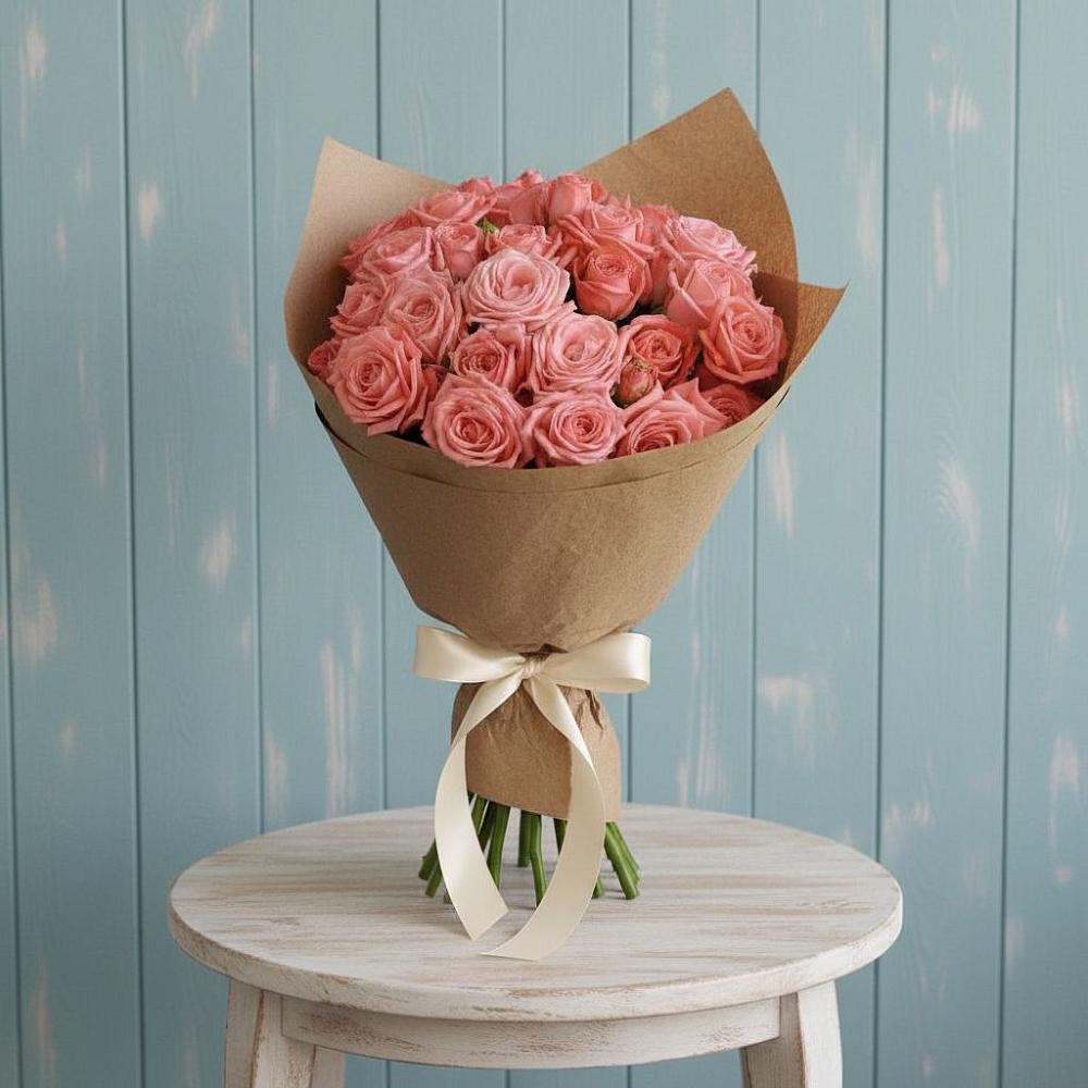 Букет цветов из: Розы в Новогуровском