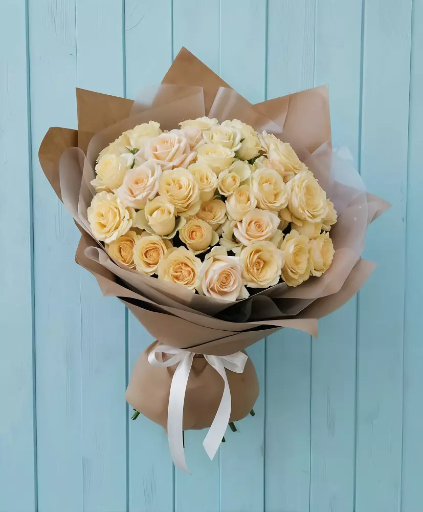 Букет Кремовое облако в Новогуровском