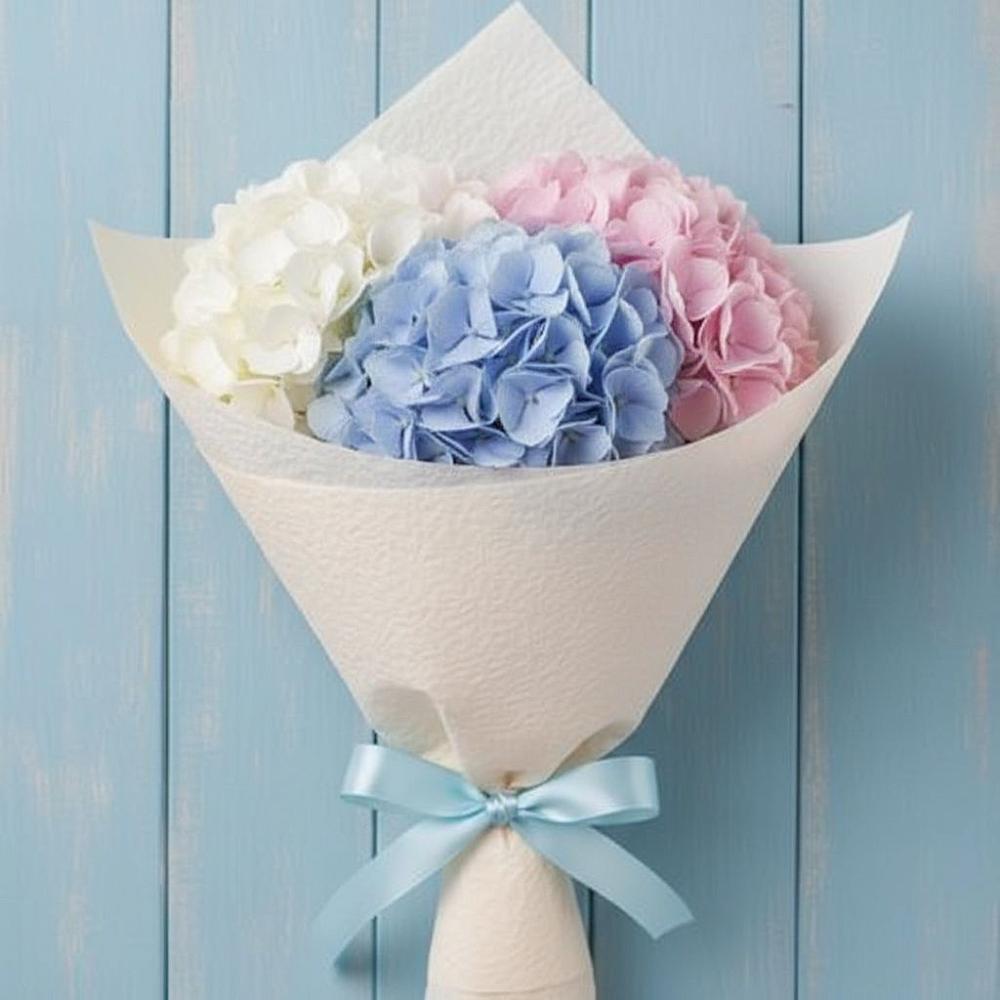 Букет цветов из: Гортензия в Новогуровском