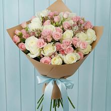 Букет цветов из:  Розы в Новогуровском