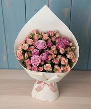 Букет цветов из:  Розы в Новогуровском